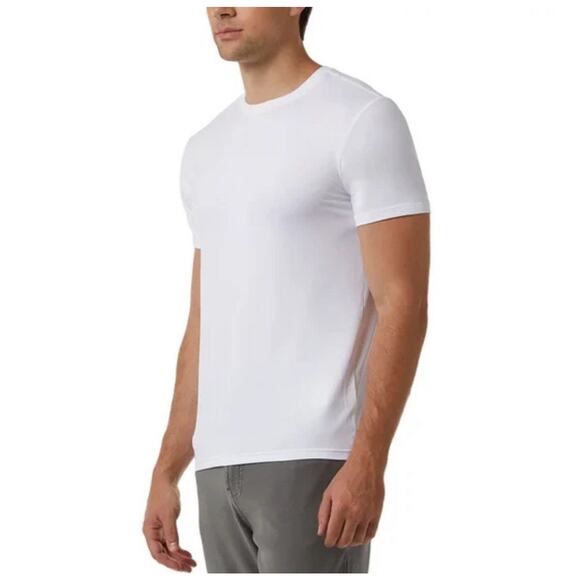 32 Degrees Cool Men's XL 3-Pack White Short Sleeve Crew Neck Tee NEW in Box - Picture 4 of 5